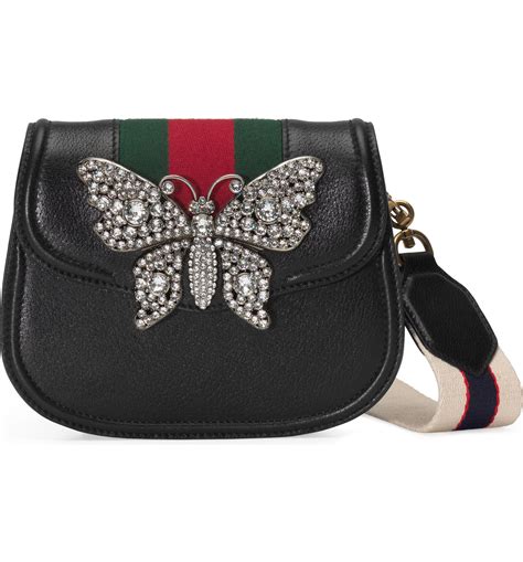 gucci butterfly purse